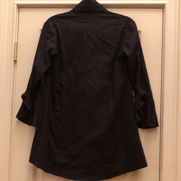 Fine Garments by Bell Black Tunic Shirt Dress 4 - Picture 6 of 7